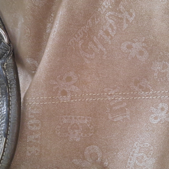 Kathy VanZeeland leather trimmed hobo style purse - Picture 8 of 8